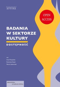 Badania  w sektorze  kultury. Dostępność